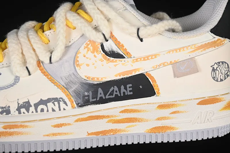 All categories Nk Air Force 1 Air Force series Nk Air Force 1 Low Air Force low-top Nike Air Force 1'07 Low "Graffiti White Paper" Hand-painted graffiti Graffiti White Paper Air Force low-top casual sneakers DB3301-101